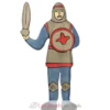 Figurine Chevalier combattant, bleu - Holztiger