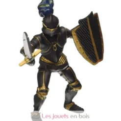 Figurine Chevalier en armure noir Papo