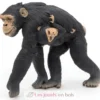 Figurine Chimpanzé et son bébé - Papo