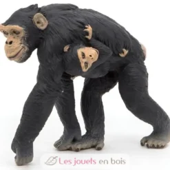 Figurine Chimpanzé et son bébé - Papo