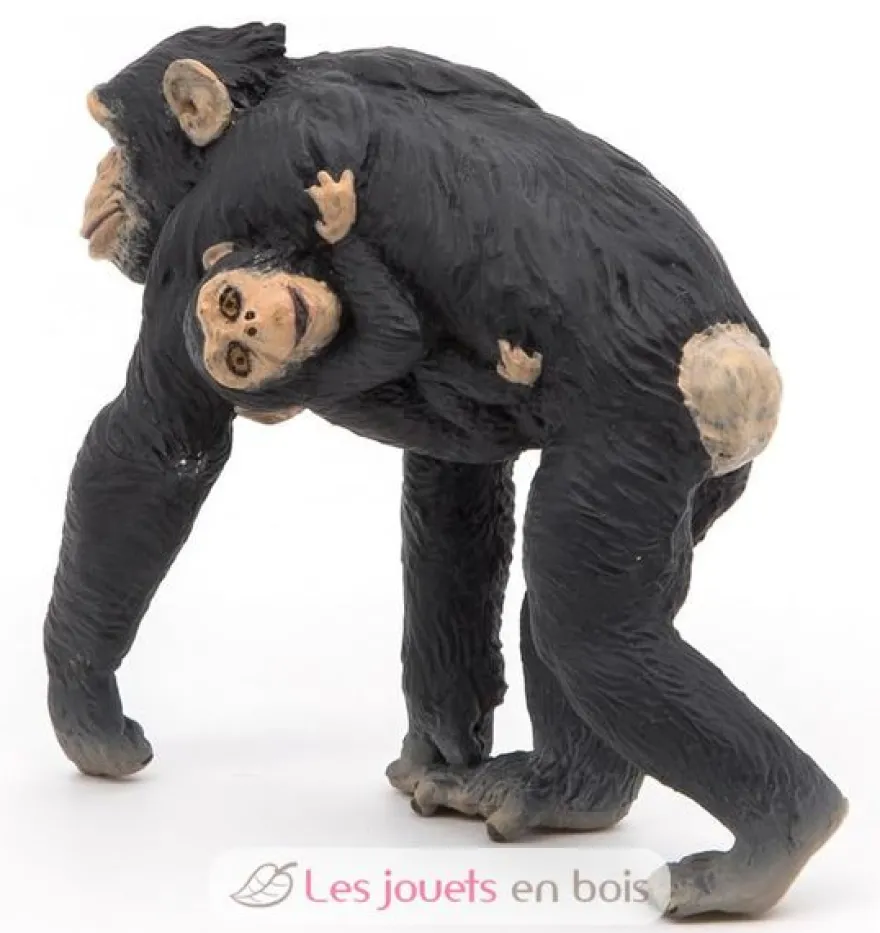 Figurine Chimpanzé et son bébé - Papo