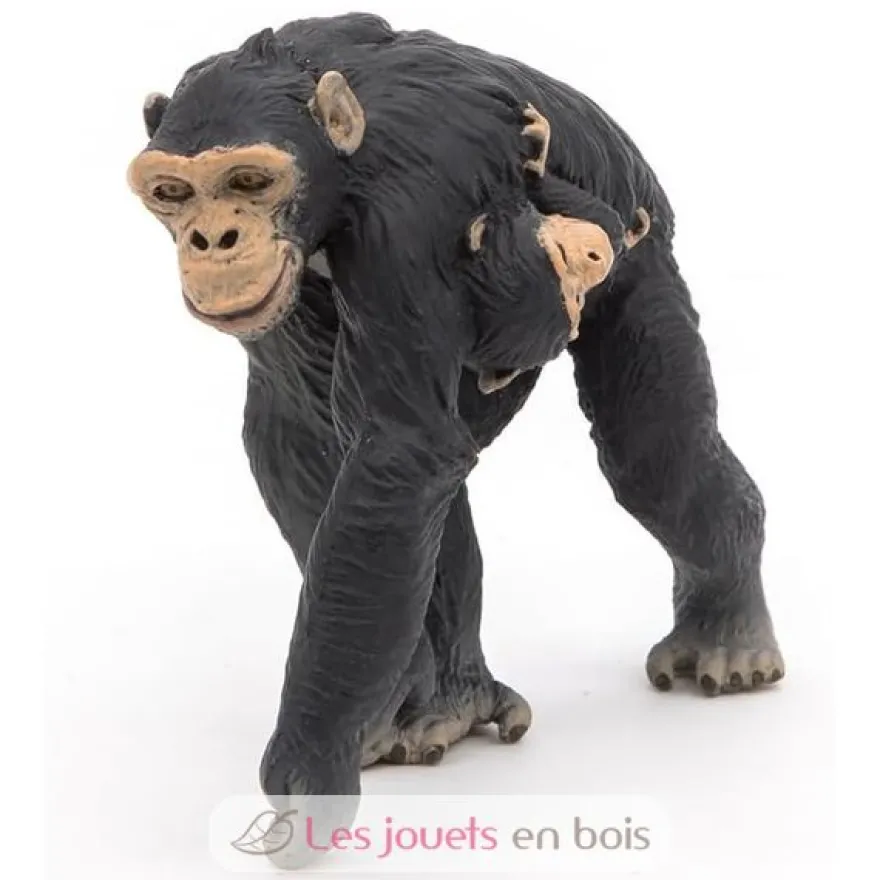 Figurine Chimpanzé et son bébé - Papo