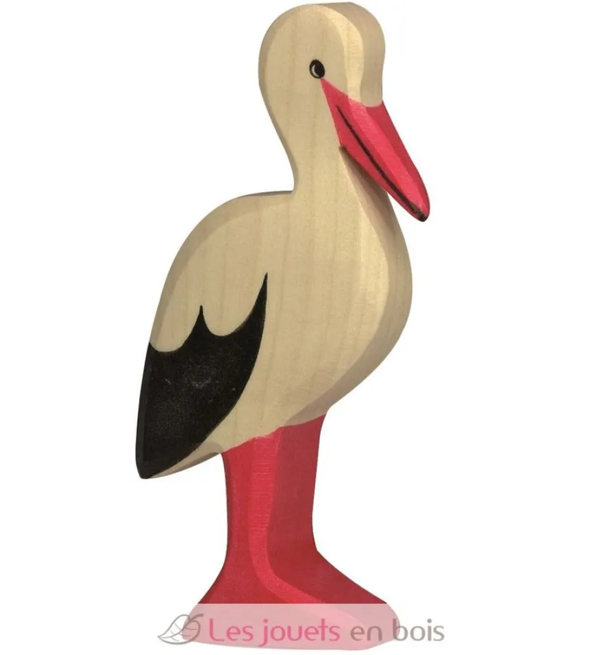 Figurine Cigogne - Holztiger