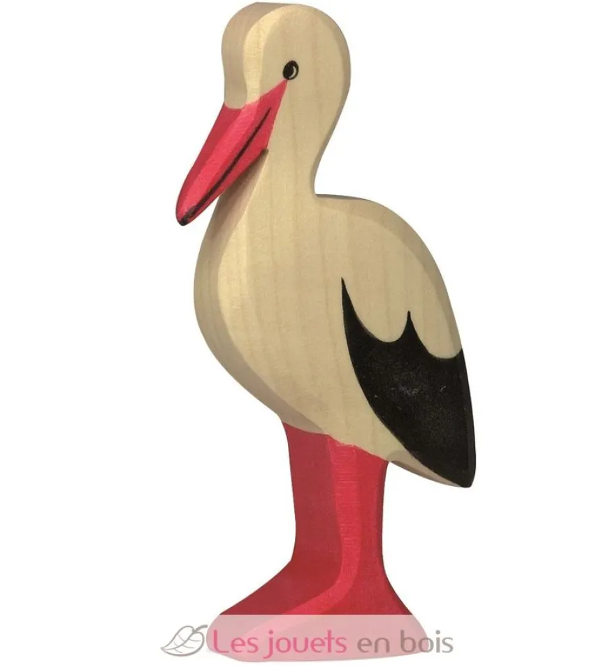 Figurine Cigogne - Holztiger