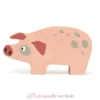 Figurine Cochon en bois - Tender Leaf Toys