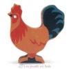 Figurine Coq en bois - Tender Leaf Toys