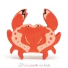 Figurine Crabe en bois - Tender Leaf Toys