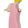 Figurine Crèche de Noël - Ange debout rose - Holztiger