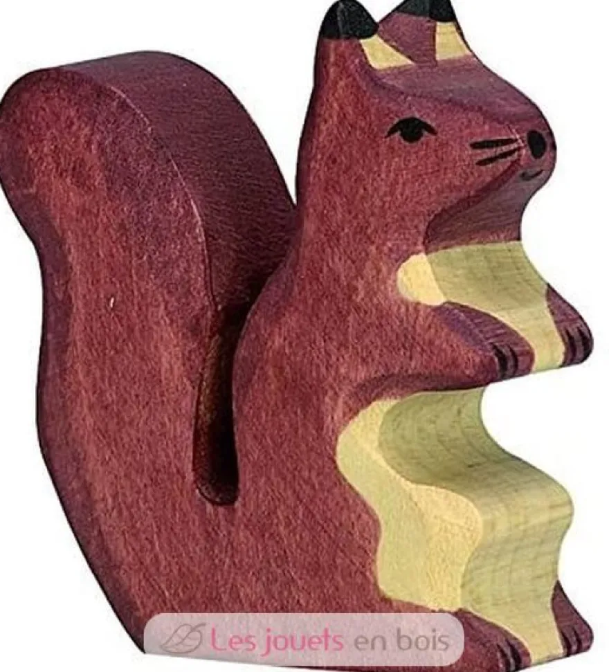 Figurine Écureuil brun - Holztiger
