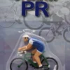 Figurine cycliste D Sprinteur Maillot bleu manches blanches - Fonderie Roger