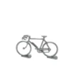 Figurine cycliste D Vainqueur à peindre brut Fonderie Roger