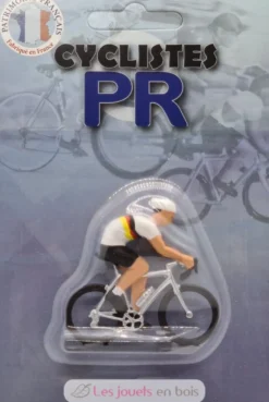 Figurine cycliste M Maillot du champion d'Allemagne - Fonderie Roger