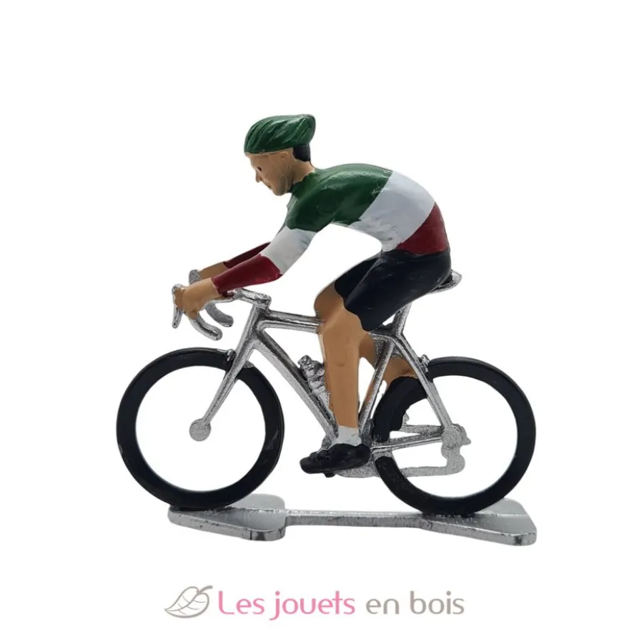 Figurine cycliste M Maillot du champion d'Italie - Fonderie Roger