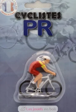 Figurine cycliste M Maillot du champion d'Espagne - Fonderie Roger