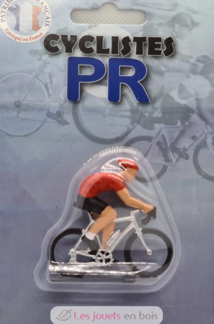 Figurine cycliste M Maillot du champion de Suisse - Fonderie Roger