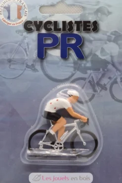 Figurine cycliste M Maillot à pois - Fonderie Roger