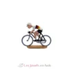 Figurine cycliste PLN Maillot Champion Allemagne - Fonderie Roger