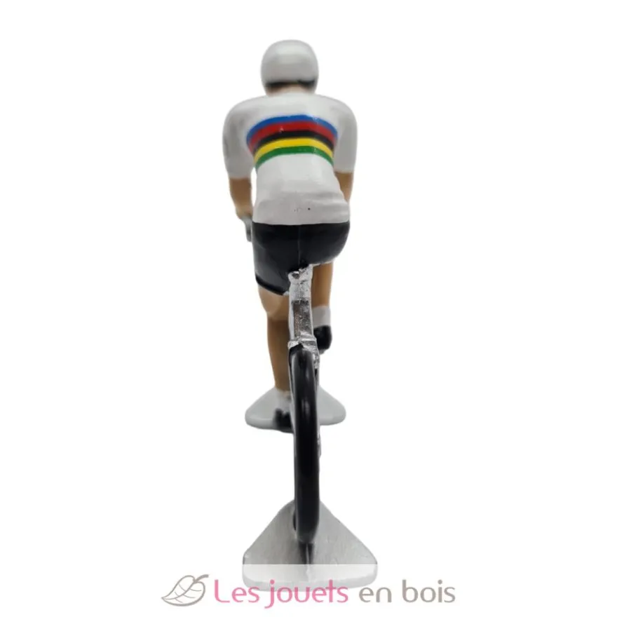 Figurine cycliste R Maillot Champion du Monde - Fonderie Roger