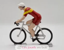 Figurine cycliste R Maillot champion d'Espagne - Fonderie Roger