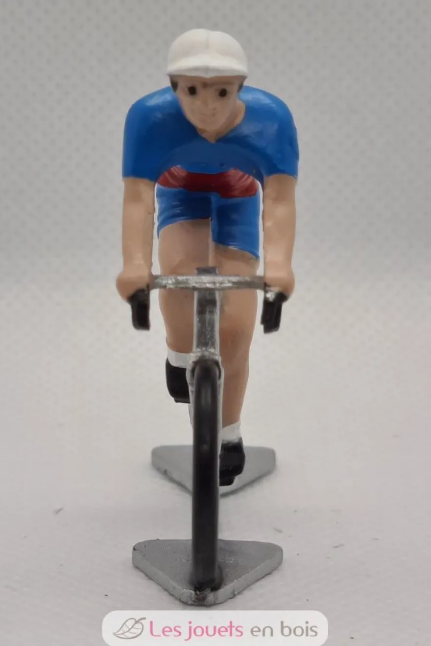 Figurine cycliste R Maillot du champion de France - Fonderie Roger