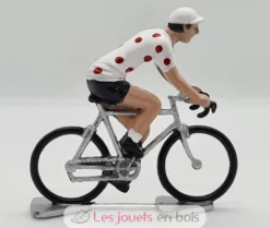 Figurine cycliste R Maillot à pois - Fonderie Roger