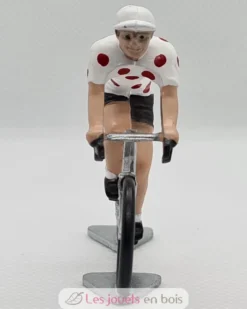 Figurine cycliste R Maillot à pois - Fonderie Roger