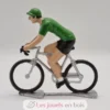 Figurine cycliste R Maillot vert meilleur sprinter - Fonderie Roger