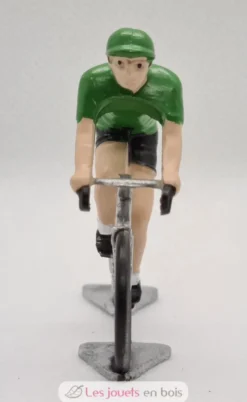 Figurine cycliste R Maillot vert meilleur sprinter - Fonderie Roger