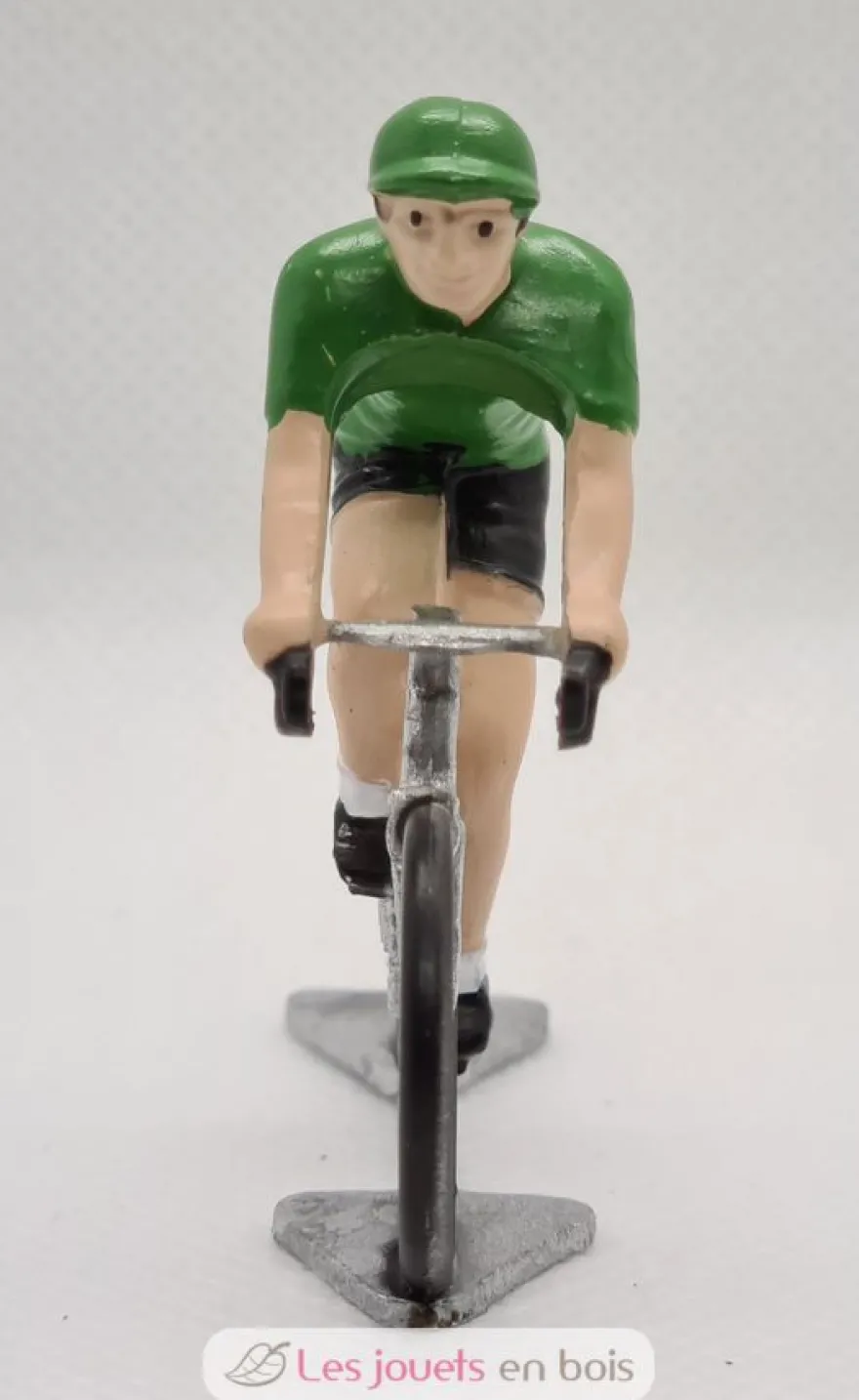 Figurine cycliste R Maillot vert meilleur sprinter - Fonderie Roger