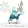 Figurine Dragon de glace blanc bleu - Schleich
