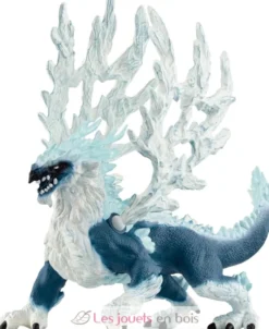 Figurine Dragon de glace blanc bleu - Schleich