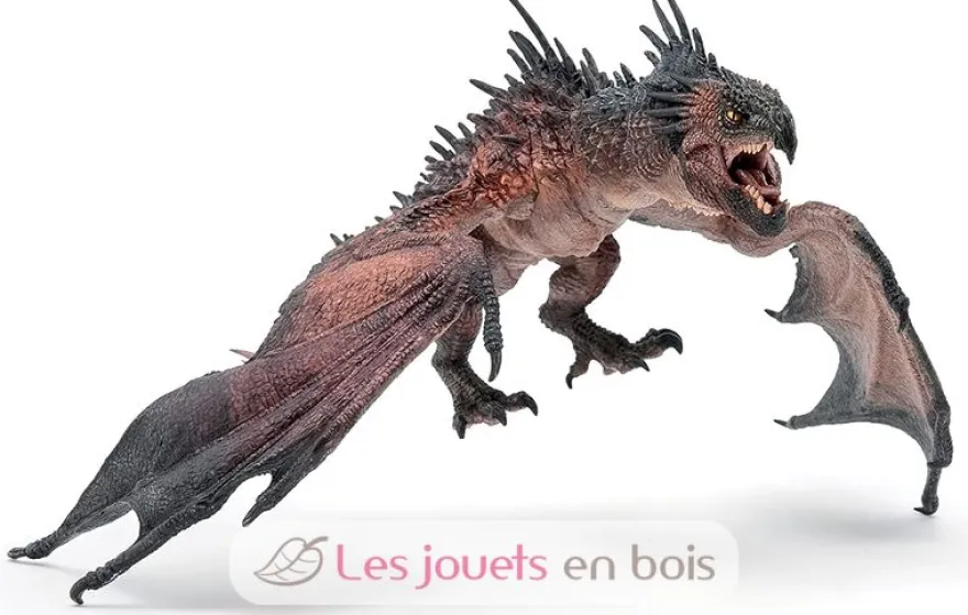Figurine Dragon des airs marron Papo