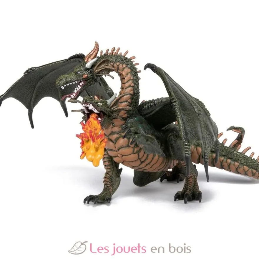 Figurine Dragon deux têtes - Papo