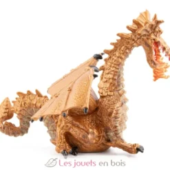 Figurine Dragon or avec flamme - Papo