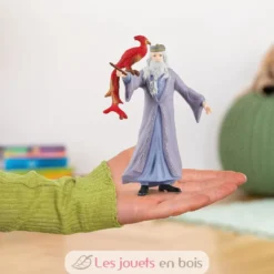 Figurine Dumbledore et Fumseck violet - Schleich