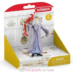 Figurine Dumbledore et Fumseck violet - Schleich