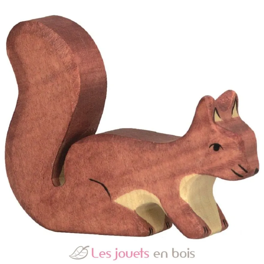 Figurine Ecureuil brun - Holztiger