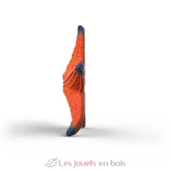 Figurine Etoile de mer changeant de couleur rouge jaune - Schleich