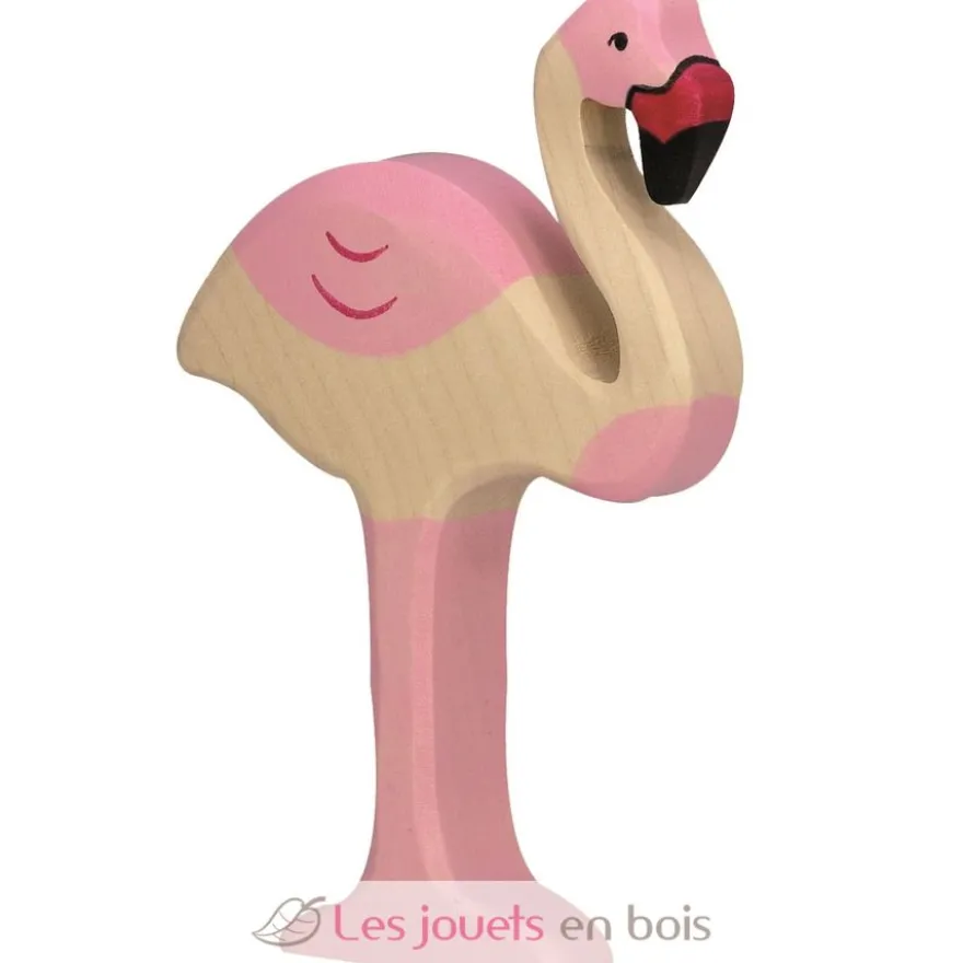 Figurine Flamant rose - Holztiger