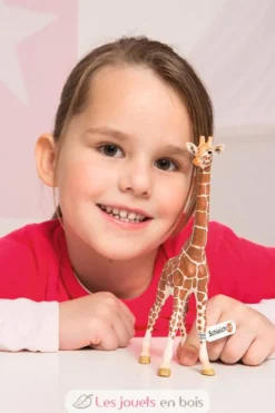 Figurine Girafe mâle marron Schleich