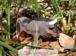 Figurine Gnou en bois, marron - Wudimals