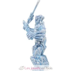 Figurine Golem de glace blanc bleu Papo