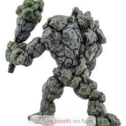 Figurine Golem de Pierre Gris vert Papo