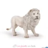 Figurine Grand Lion Blanc - Papo