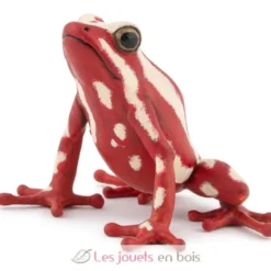Figurine grenouille flèche tricolore rouge - Papo