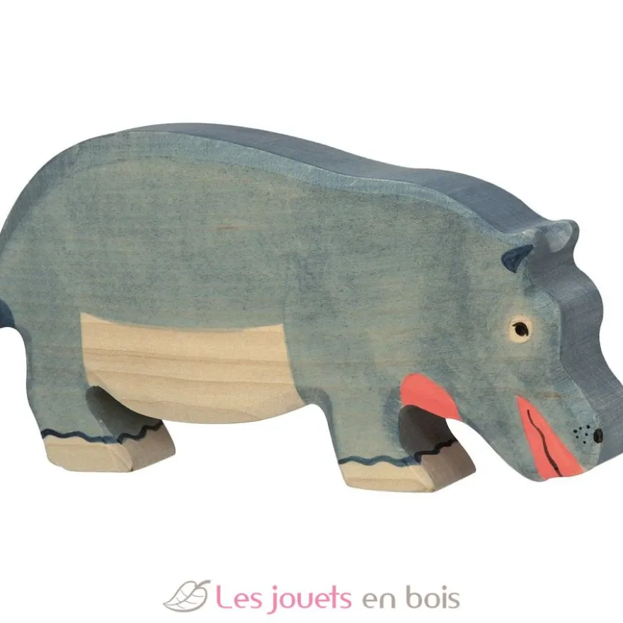 Figurine Hippopotame - Holztiger