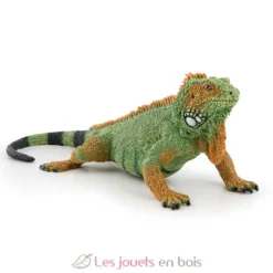 Figurine iguane vert - Papo