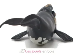 Figurine jeune baleine Franche noire Papo