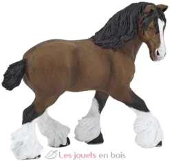 Figurine Jument Shire Baie - Papo