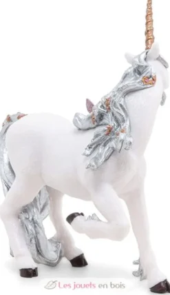Figurine Licorne argentée - Papo